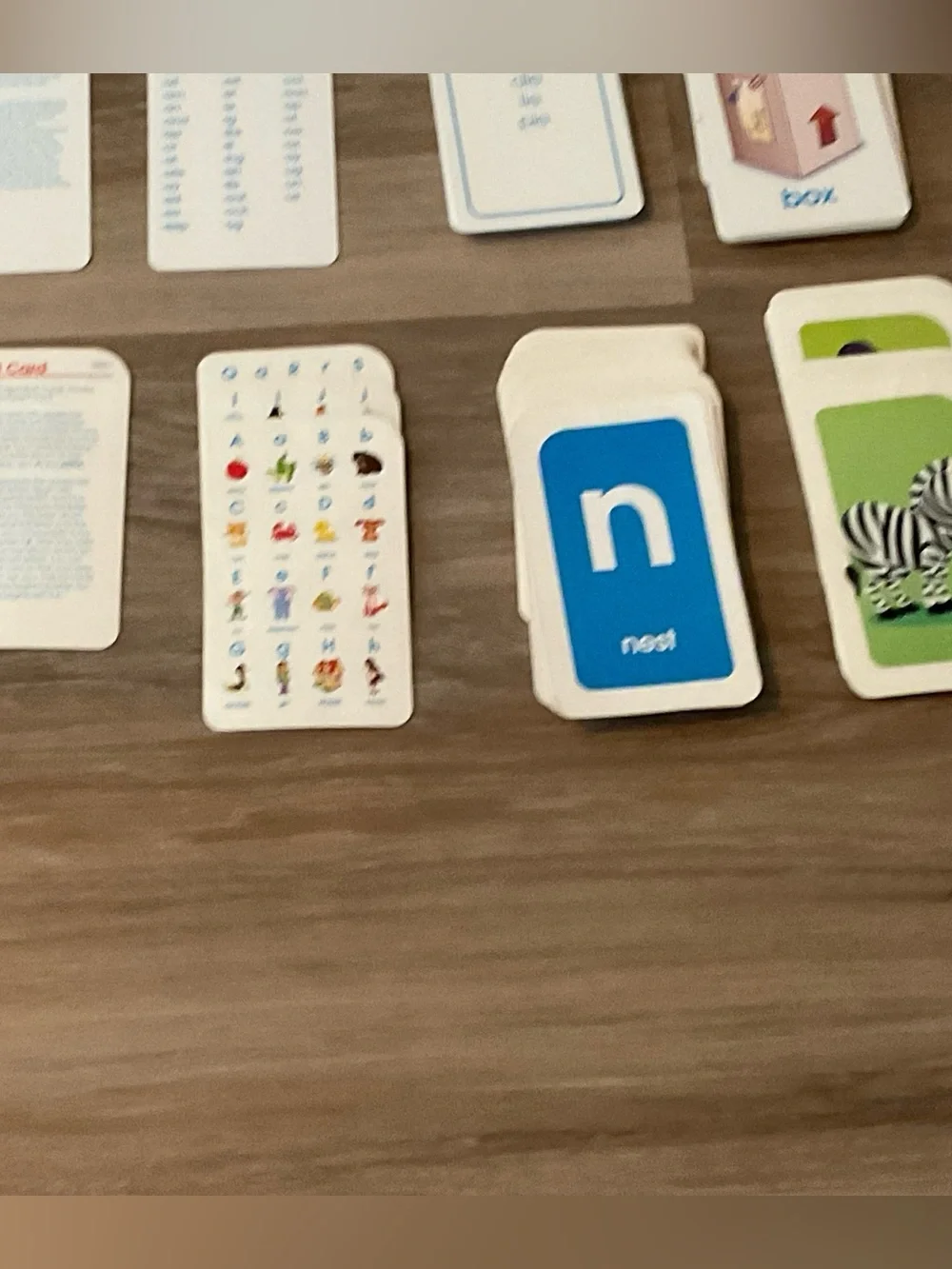 School Zone | Kids Flashcard & Learning Card Bundle - Blue, White, Green Accents